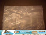 1 Stk LDPE Flachbeutel St�rke 100my Breite 300mm H�he 500mm transparent