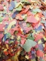 Preview: 350 gramm im Eimer Teichflocke Zierfischflocke Multi Color ist ein farbiger Flocken Mix als Hauptfutter für alle Gartenteichfische und Zierfische - Kopie