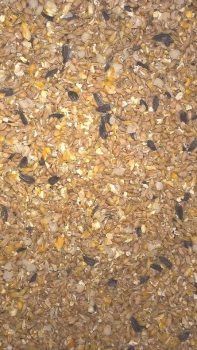 25kg Hühnerfutter Körnermischung mit Sonnenblumenkerne Muschelkalk ohne Gentechnik Soja