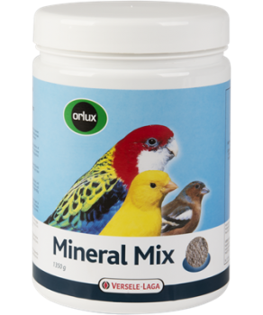 1Stk ORLUX Mineralmischung für alle Vögel  1350gramm Ausgewogene Mischung von Kalk, Phosphor, feinem Austerngrit, Magenkiesel und Seealgen.