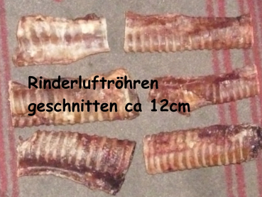 1kg Rinder Luftröhre Strosse geschnitten