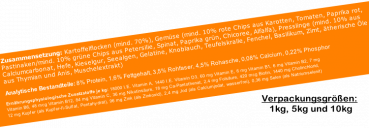 1kg Kartoffel Gemüse Vitamine Getreidefrei von Vollmer´s KAGEVIT