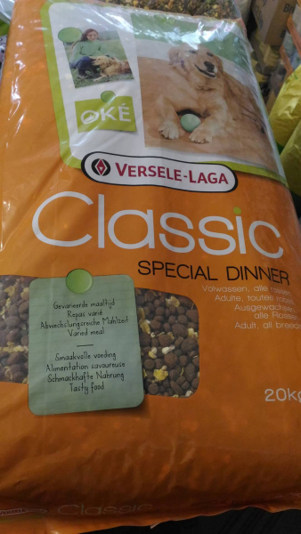 20kg Versele Laga Classic Special Dinner Abwechslungsreiche Mahlzeit - schmackhafte Nahrung