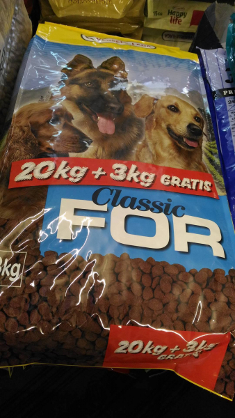 20kg Versele Laga Happy Life Essential Classic For Hundefutter