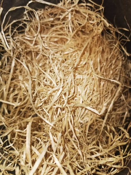 100 gramm Holzwolle Nistmaterial Nestbau Brutmaterial Überwintern naturbelassen