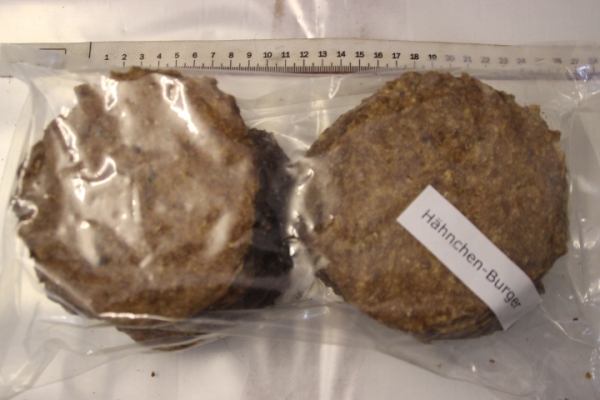 500 gramm Hähnchen Burger 98% Fleischanteil