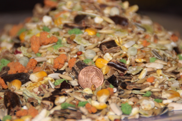 1kg Nagerfutter Alleinfuttermittel ohne pellets
