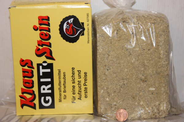 1 Stk Klaus Grit-Stein Mineralfuttermittel für Tauben