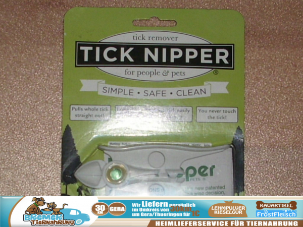 1 Stk Tick Nipper Zeckenzieher für Mensch & Tier Einfach - Sauber - Sicher